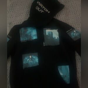 Bershka graphic hoodie